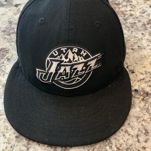 Jazz basketball flatbill fitted hat 7 1/8